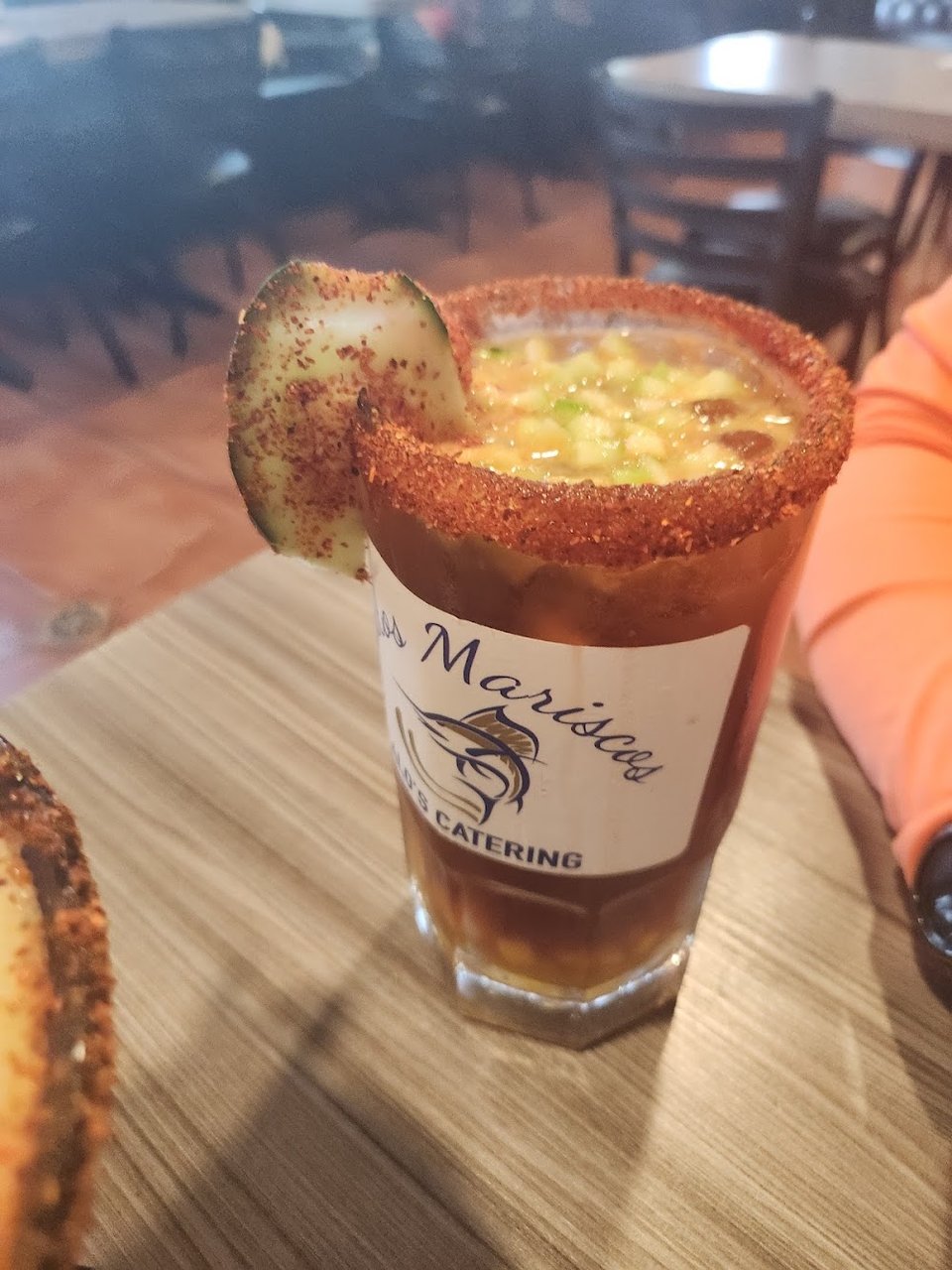 Cucumber Mango Michelada